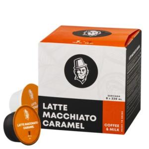 Capsules Latte Macchiato caramel 10x16 (KAFFEKAPSLEN)