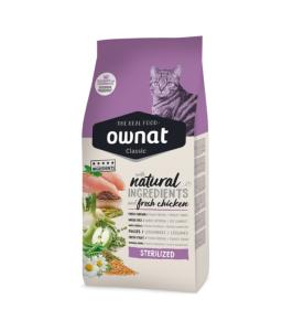 Ownat Classic cat sterilised 4kg (COTECNICA)